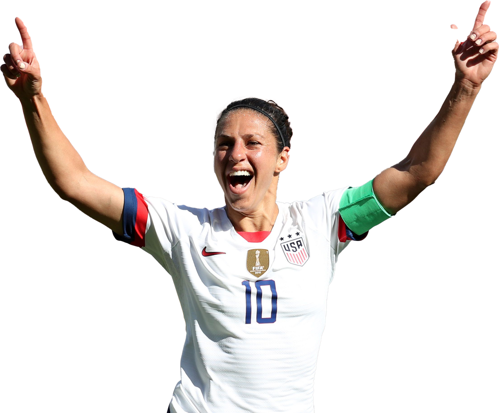 Carli Lloyd Png Photo (black, white)