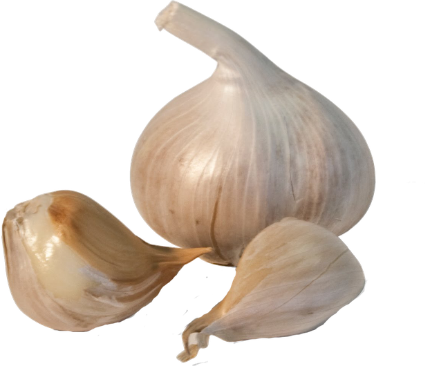 Garlic Png Transparent Image (black, silver, gray, salmon)