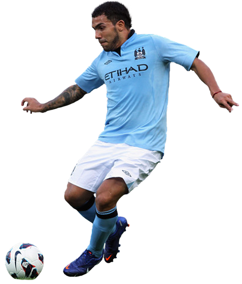 Carlos Tevez Png File (black, white, lavender)