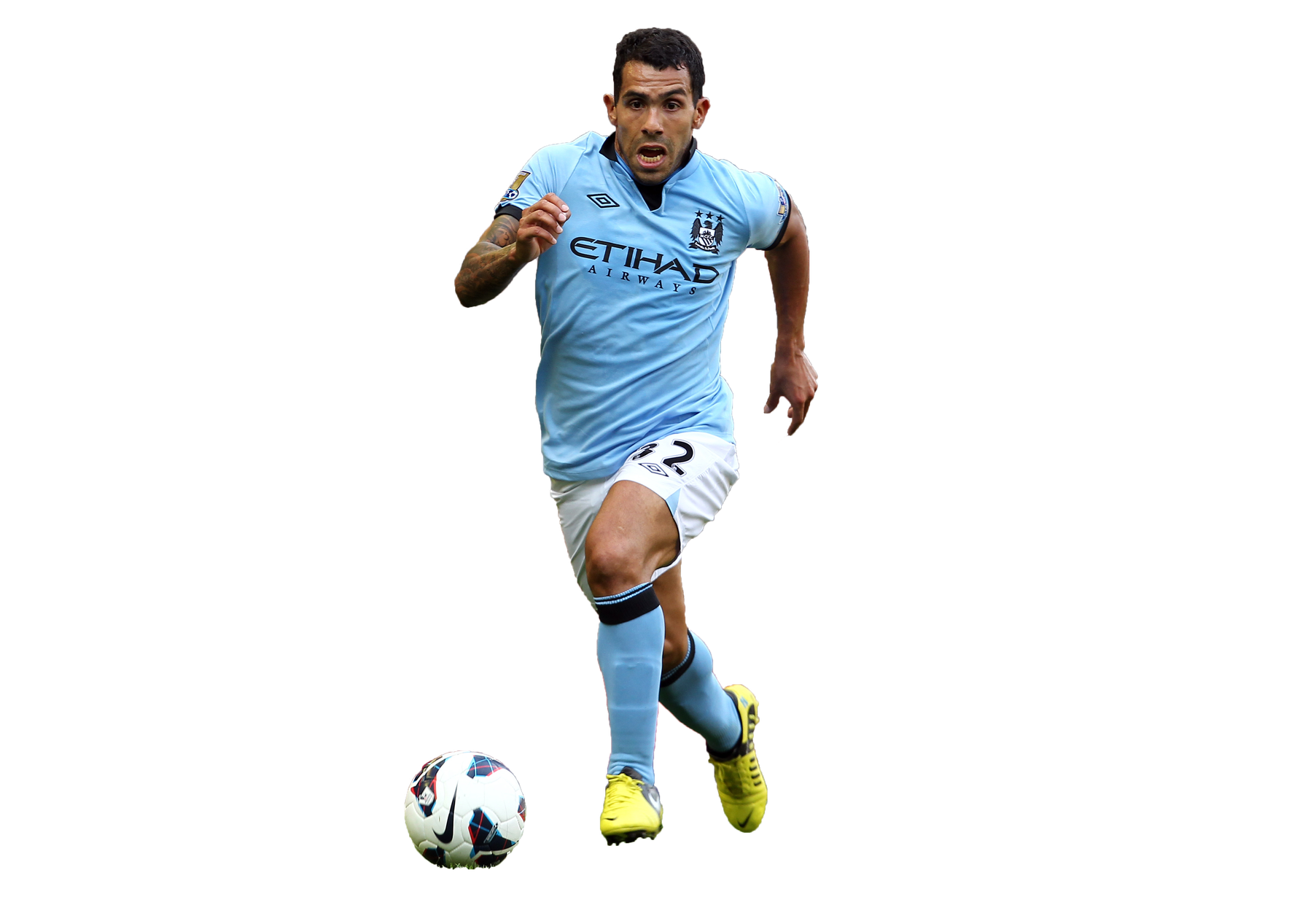 Carlos Tevez Png Hd (black, white)