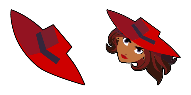 Carmen Sandiego Png Photo (black, red, maroon, chocolate)