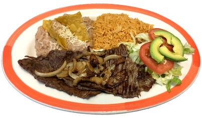 Carne Asada Png File (black, white)