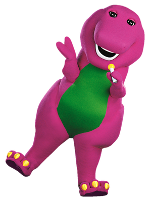 Barney Png Free Image (purple, black, green)