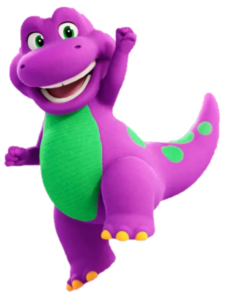 Barney Png Picture (teal, indigo, purple, black, violet)