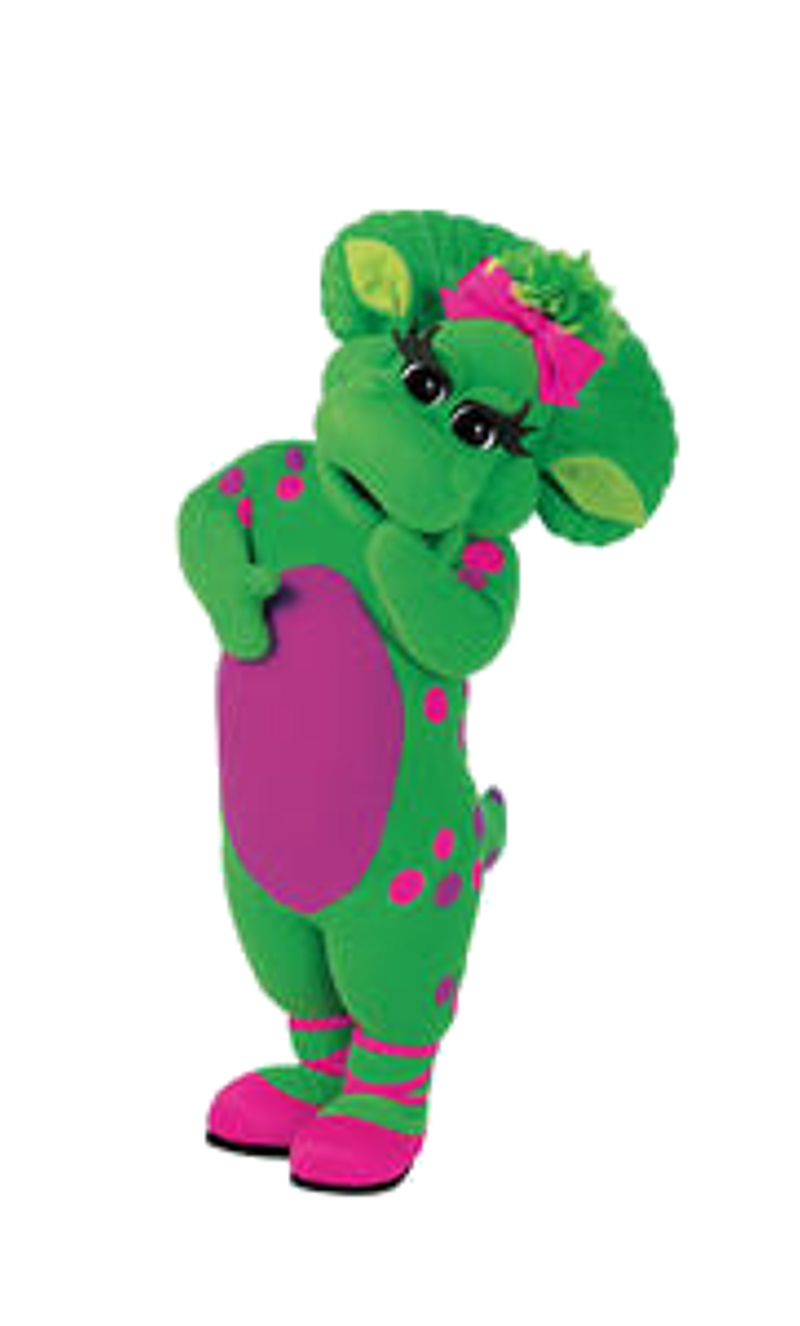 Barney Png (purple, black)