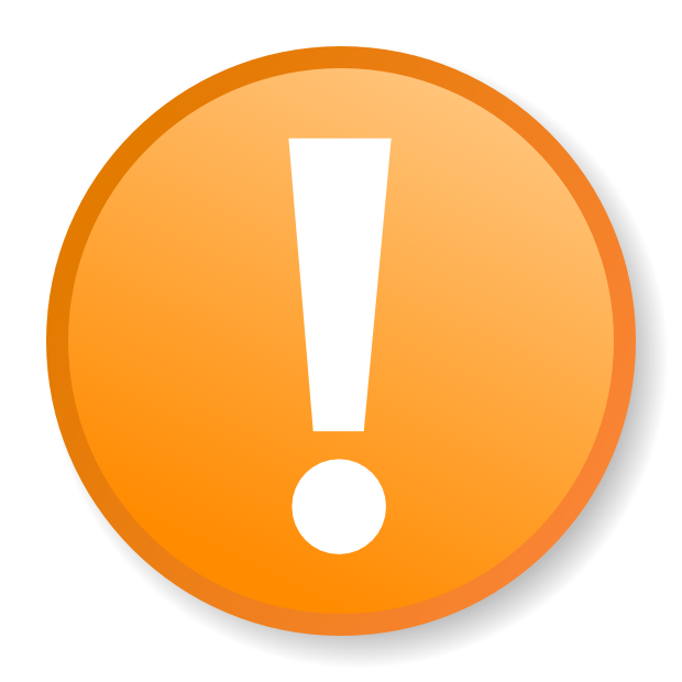 Warning Sign Png Hd (silver, orange, white)