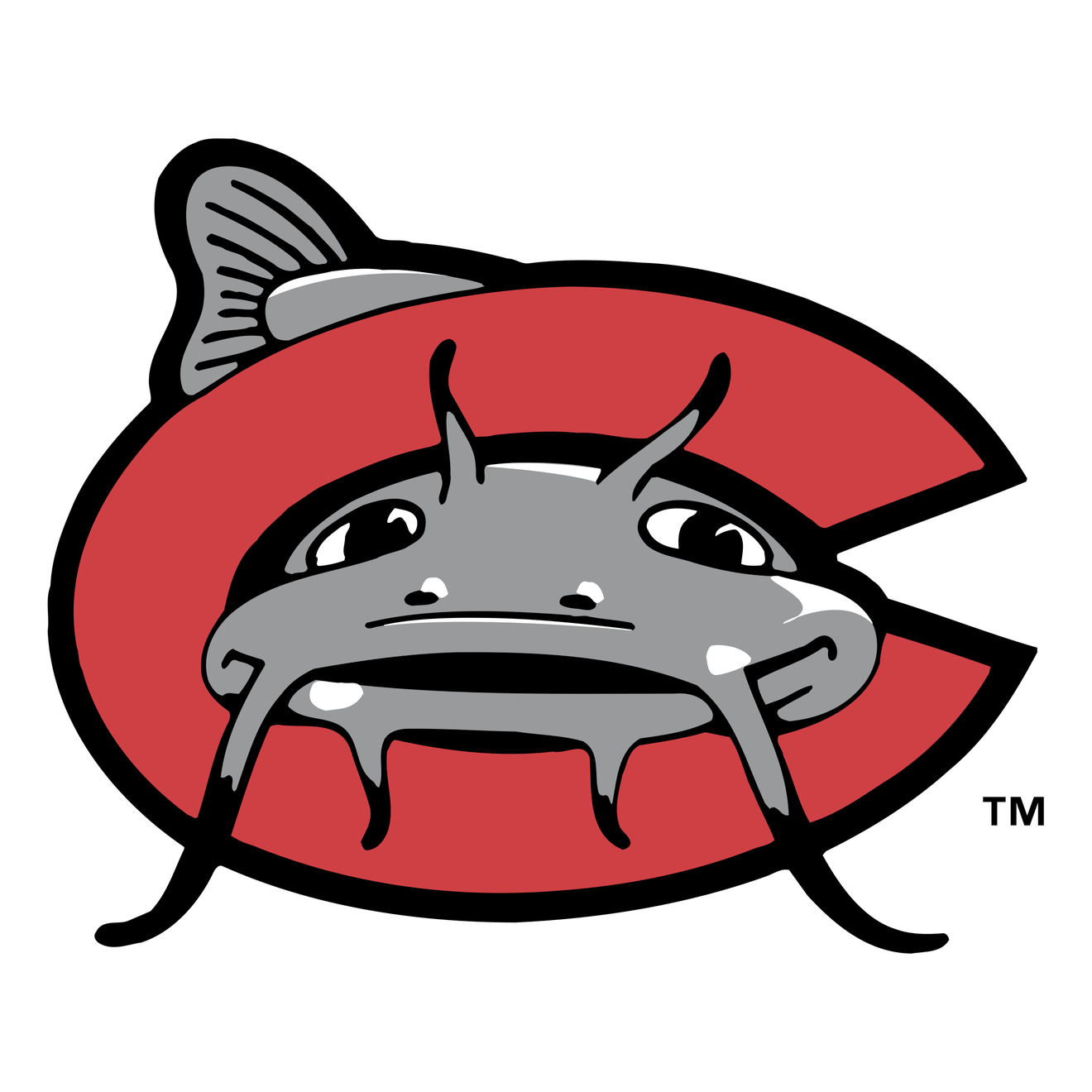 Carolina Mudcats Png File (black, gray, chocolate, white)