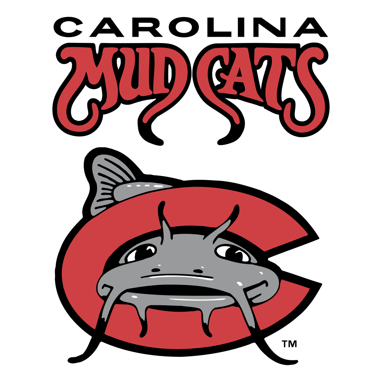 Carolina Mudcats Png Hd (black, gray, chocolate, white)