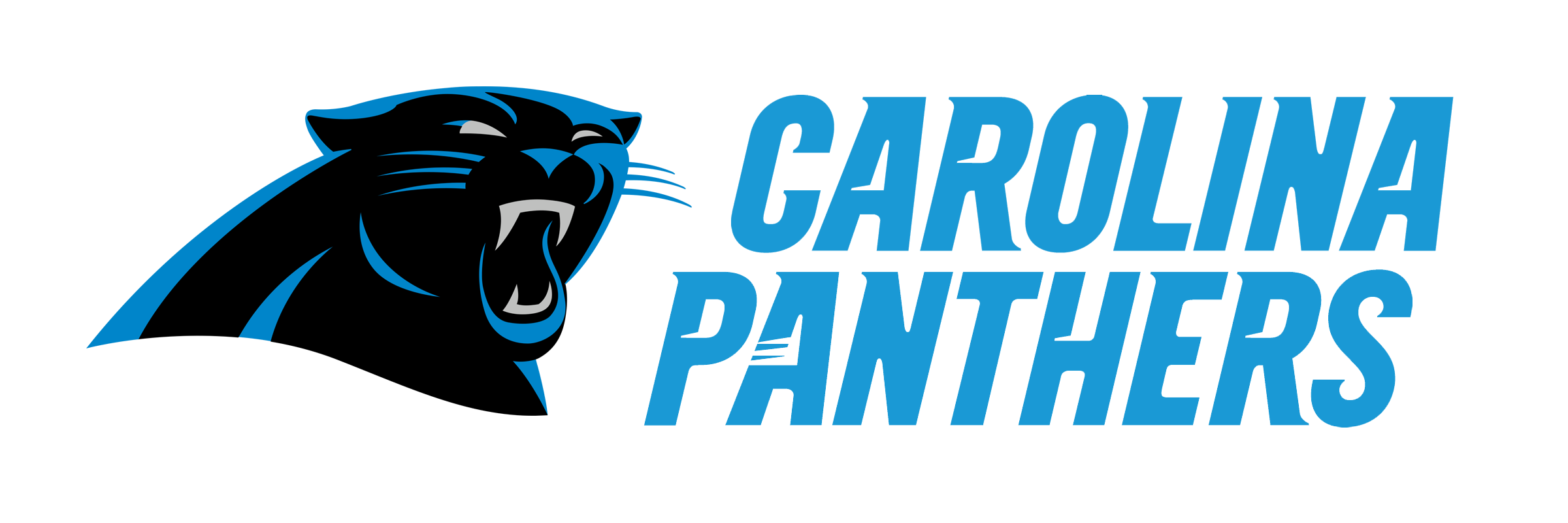 Carolina Panthers Png Pic (teal, white, black, greenish blue, lavender)