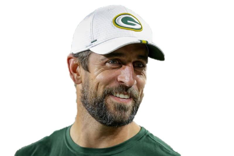 Aaron Rodgers Png Isolated File (white, lavender)