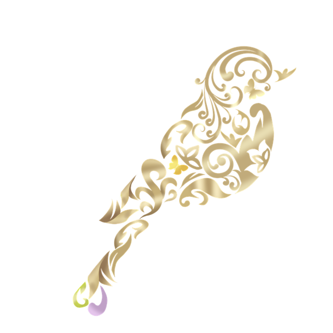 Baroque Art Png Picture (salmon, pink, black, silver)