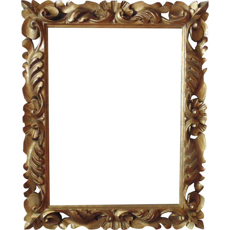 Baroque Frame Png Isolated Hd (maroon, black)