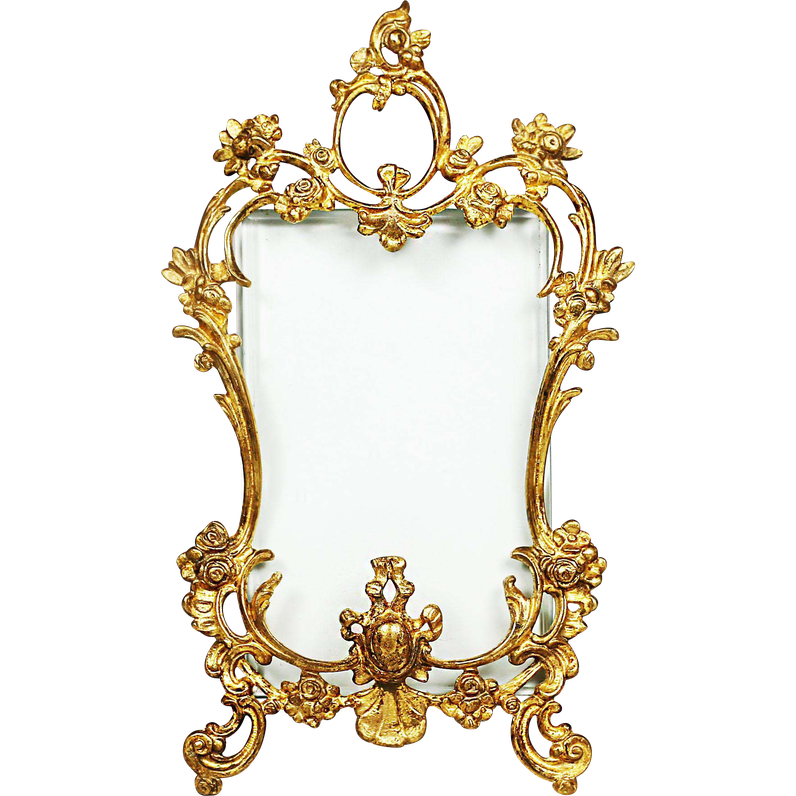 Baroque Frame Png Pic (white, black)