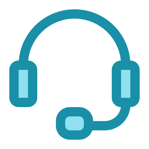 Earphone Service Customer Icon Free Transparent Png Icon Download (teal, black, mint)