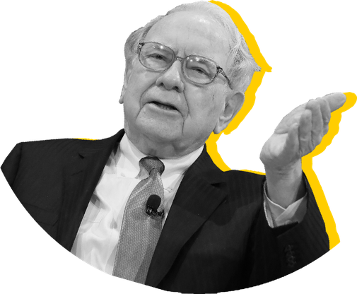 Warren Buffett Png Photo (black)