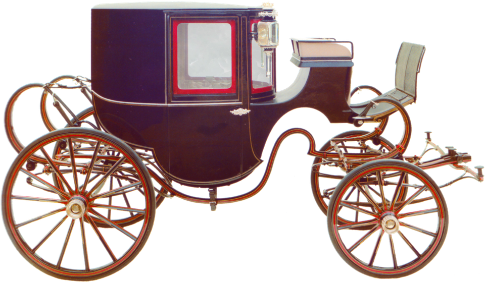 Carriage Png Background (black)