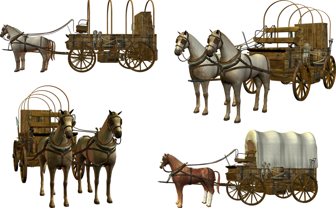 Carriage Png Hd Image (lavender, white)