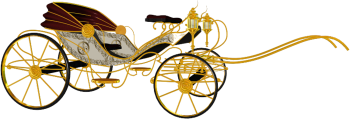 Carriage Png Images (beige, black, white, silver)