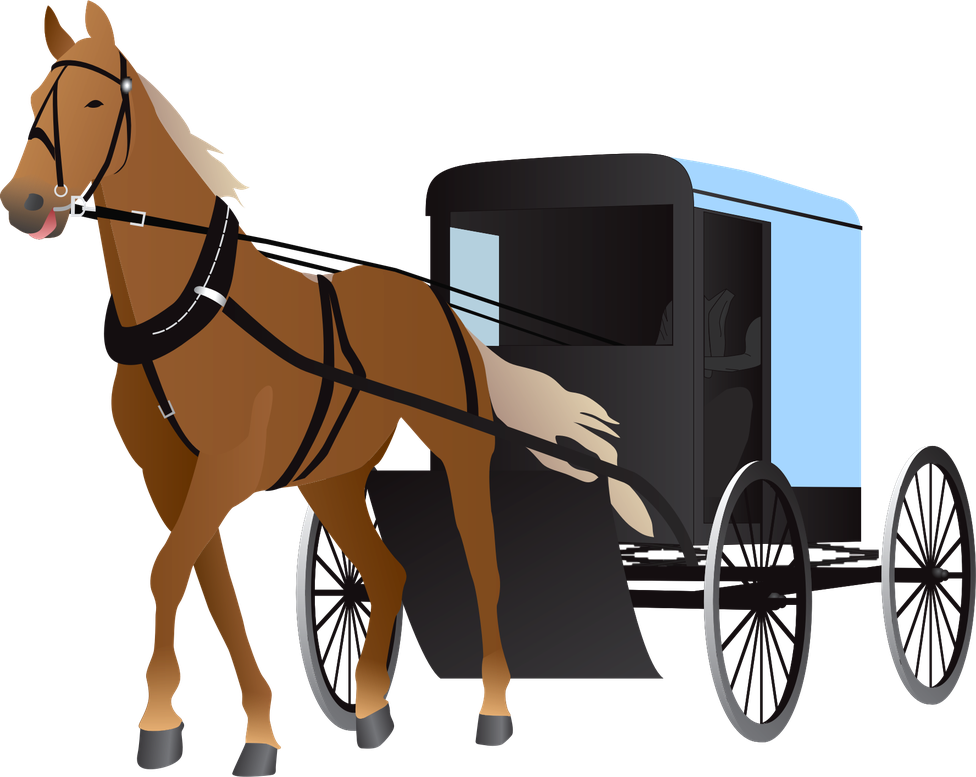 Carriage Png Isolated Transparent (black, olive, lavender)