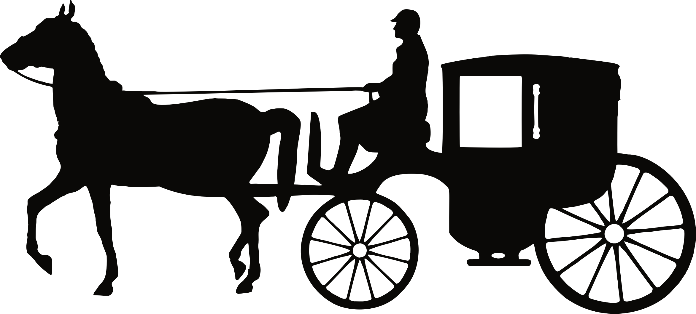 Carriage Png Photos (black)