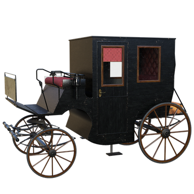 Carriage Png Pic (black)