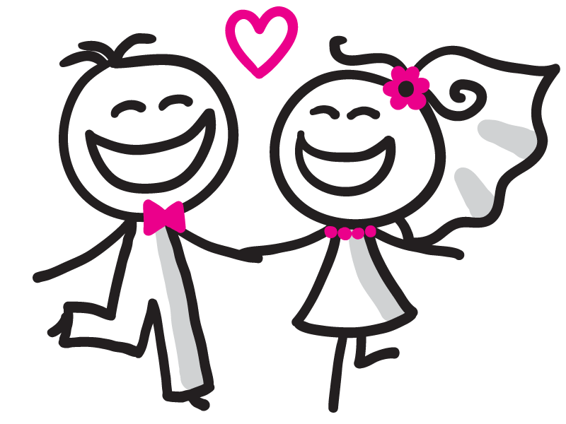 Marriage Png Clipart (black)