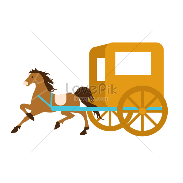 Carriage Transport Png Images (chocolate, white, gray, orange)