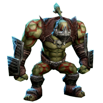 Warrior Orc Png (black)