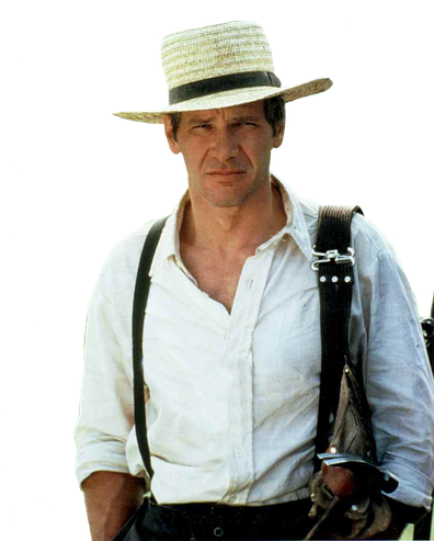 Harrison Ford Png (black, lavender)