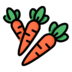 Carrot Vegetables Vegetable Food Agriculture Icon Free Transparent Png Icon Download Path (gray, salmon, black)