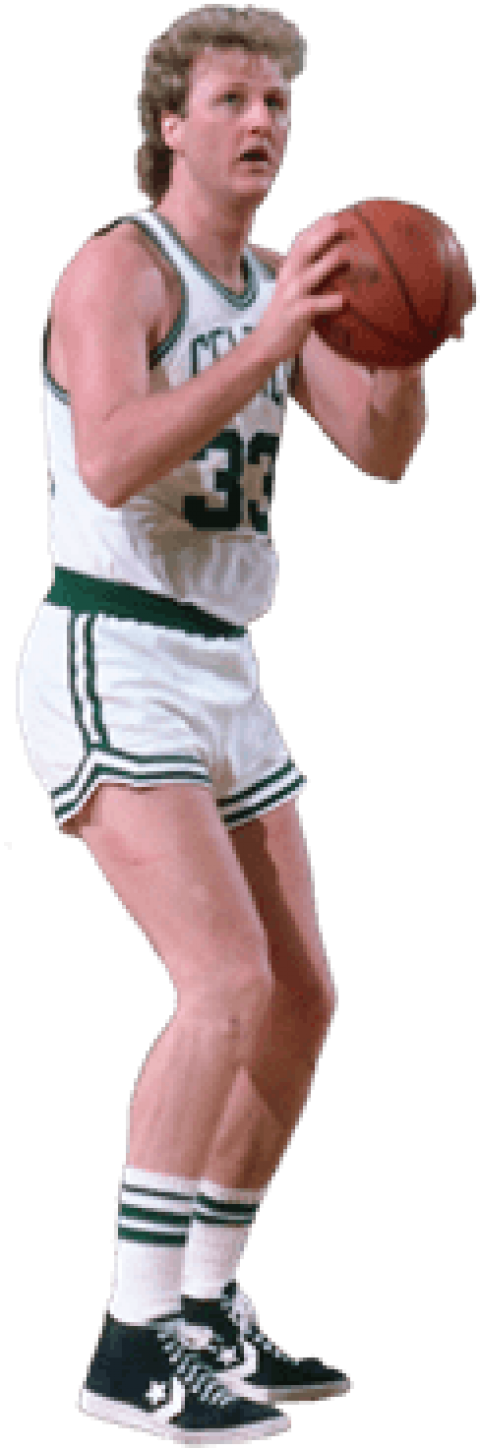 Larry Bird Png Hd (black)