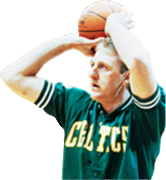 Larry Bird Png Pic (white, lavender, black)