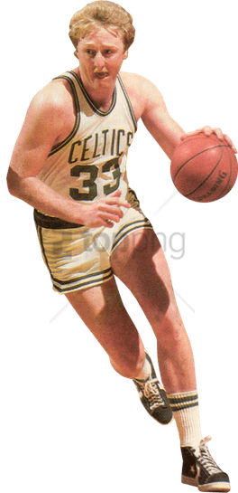 Larry Bird Png (black)