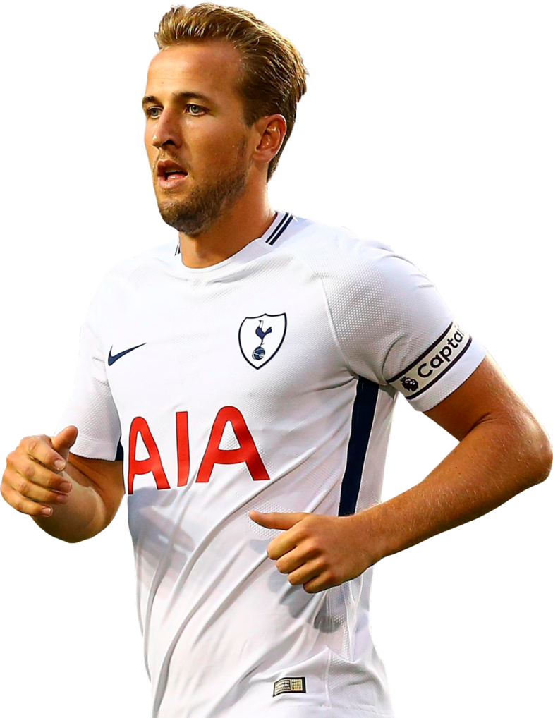 Harry Kane Footballer Png File (black, white)