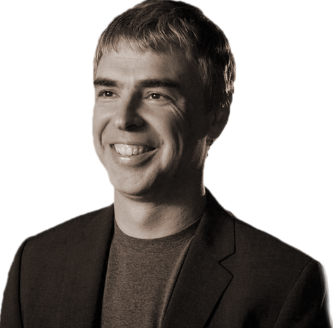 Larry Page Png Hd (black)