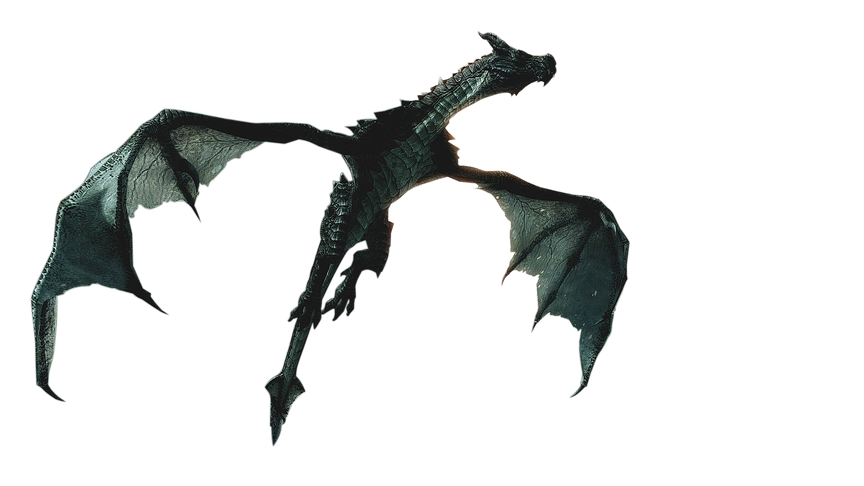 Harry Potter Dragons Dragon Png Transparent (black)