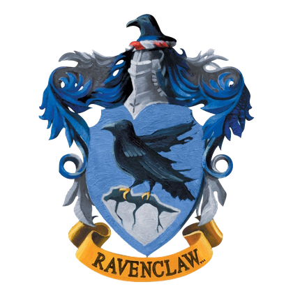 Harry Potter Ravenclaw House Png Image (black, gray)