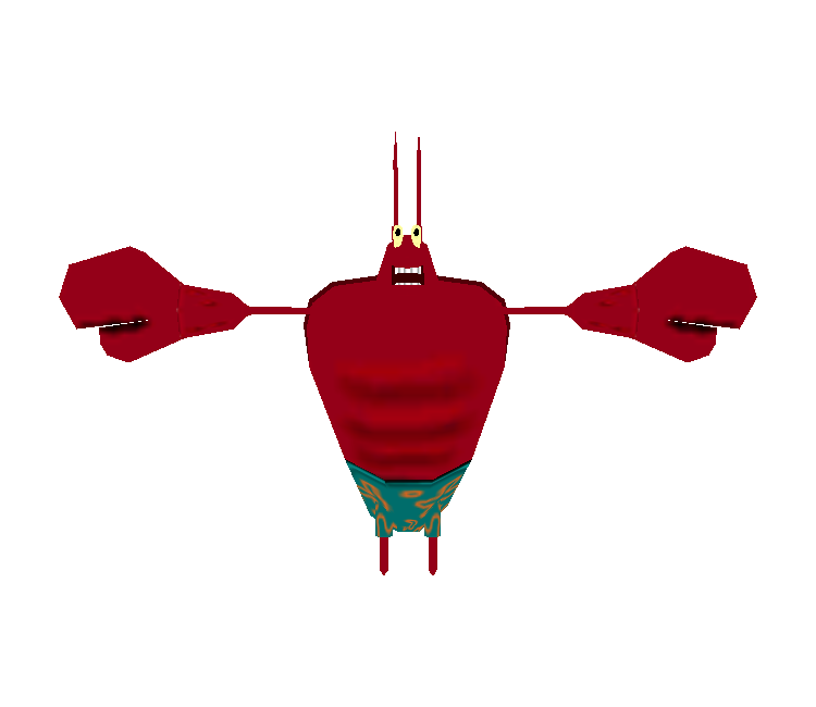 Larry The Lobster Transparent Background (white, maroon)