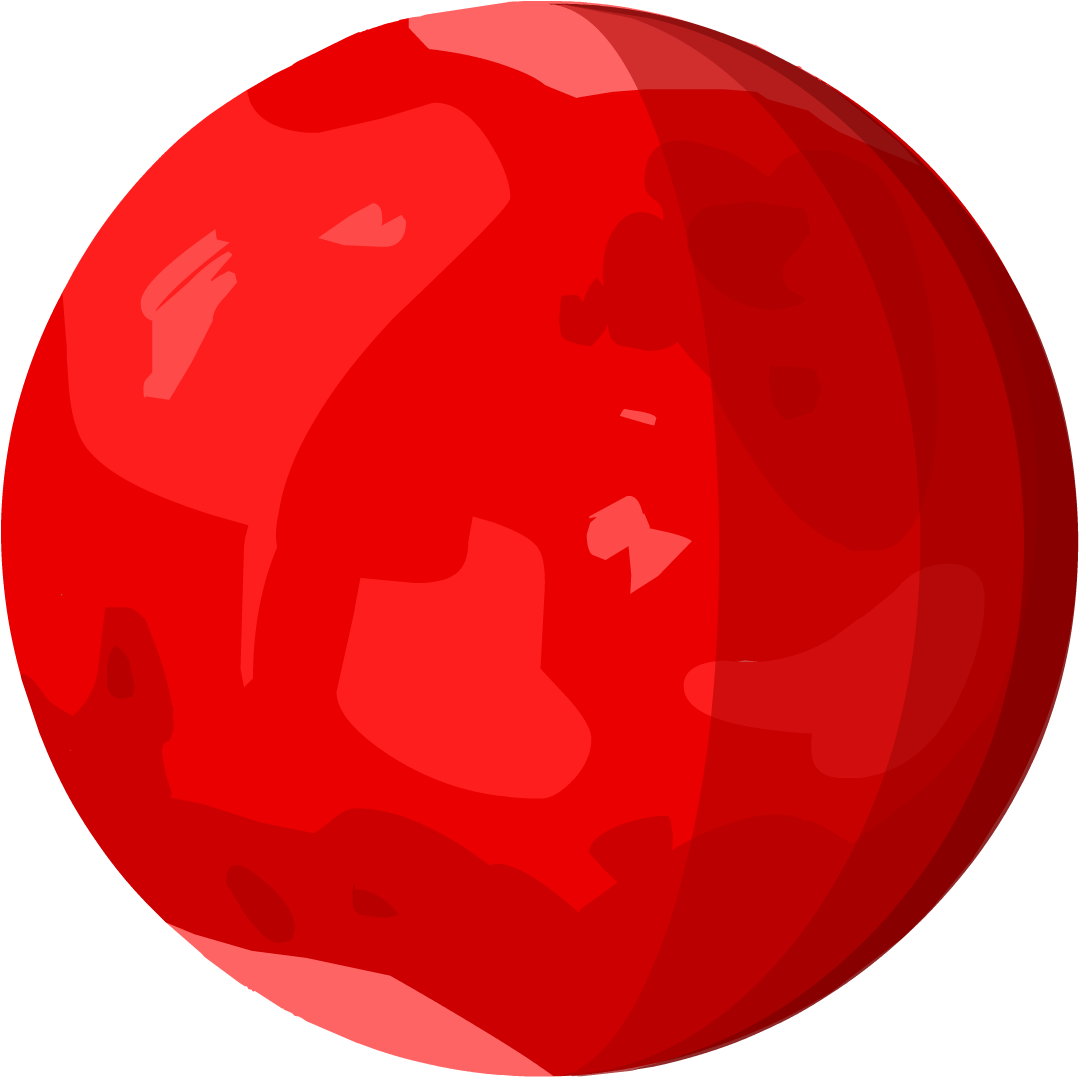 Mars Planet Png (black, maroon, red)