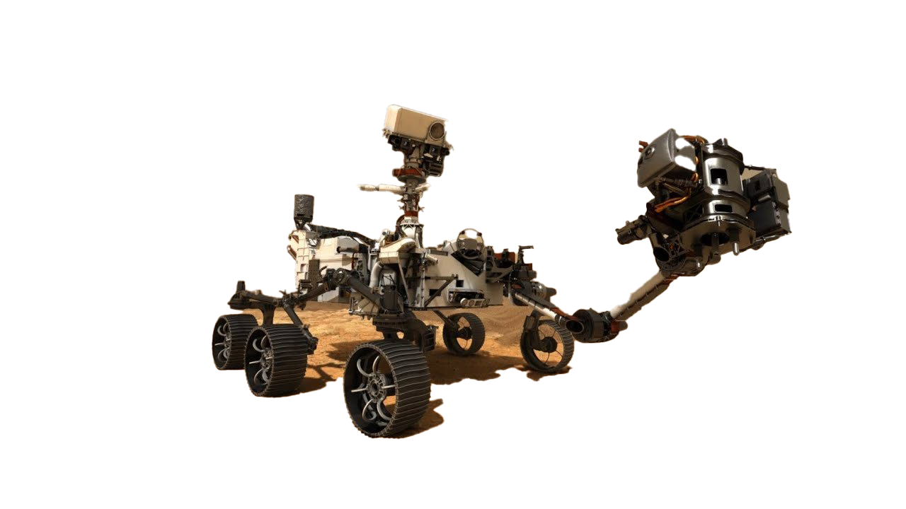 Mars Rover Png File Download Free (black, white)