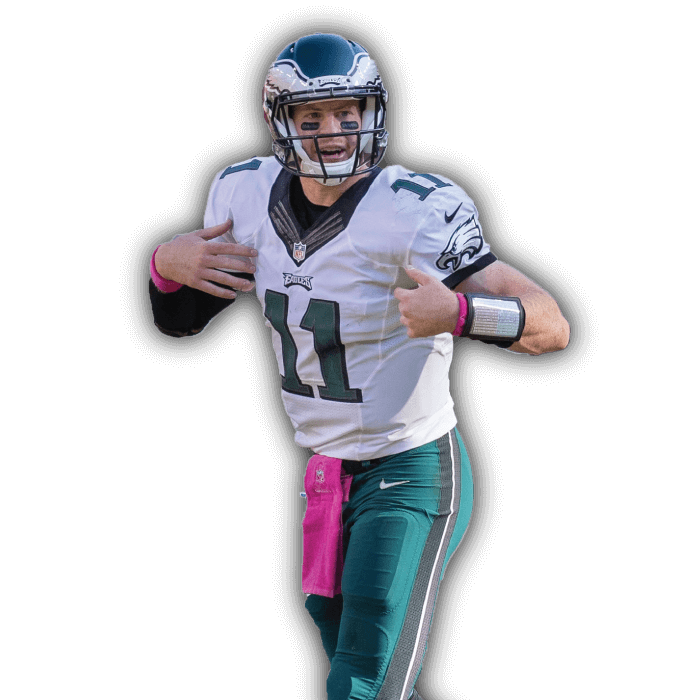 Carson Wentz Png Pic (black, silver)