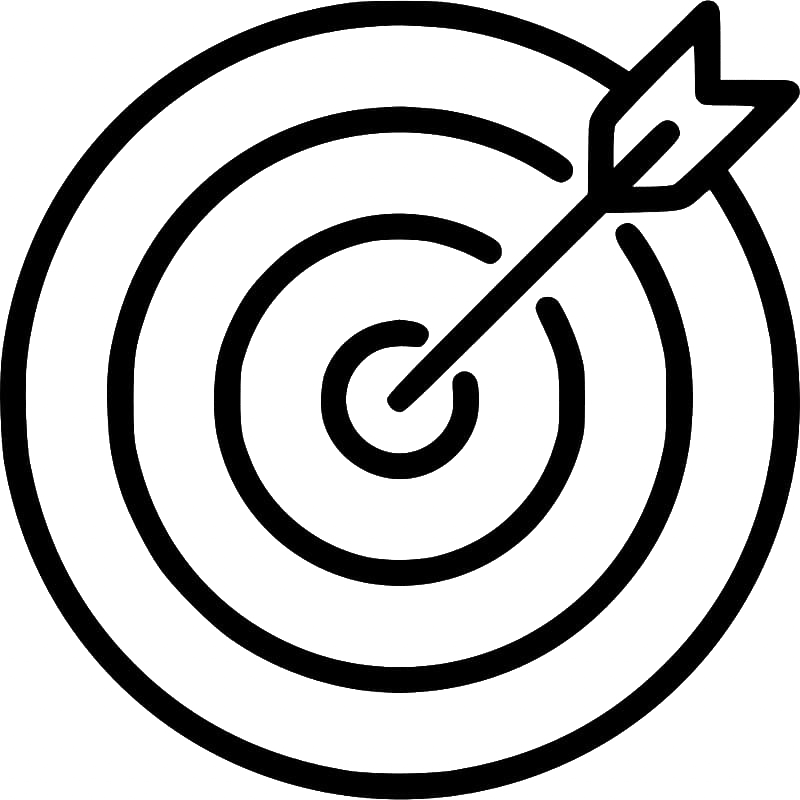 Dart Aim Png Picture (black, lavender, white)