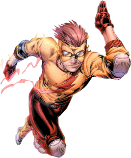 Bart Allen Png (black)