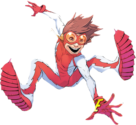 Bart Allen Transparent Png (white, salmon, black)