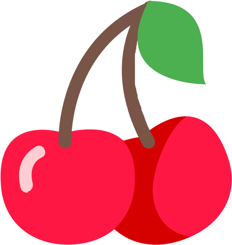 Tart Cherry Png Pic (black, gray, red)