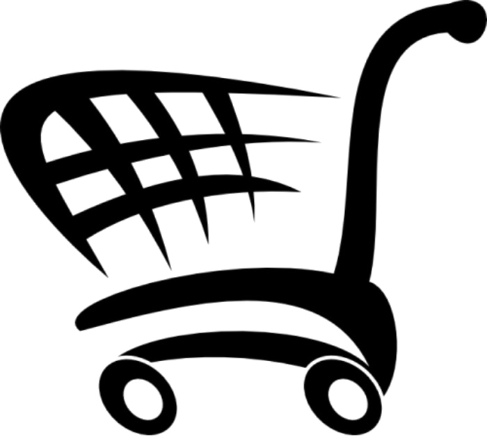 Cart Transparent Images Png (white, black, silver, lavender)