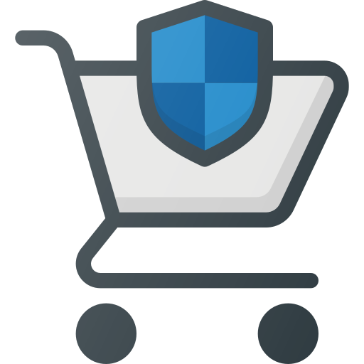 Cart Action Shop Store Buy Protect Secure Free Transparent Png Icon Download (silver, indigo, black, gray, lavender)