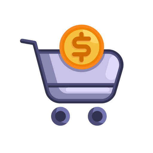 Cart Dollar Finance Shopping Shop Ecommerce Icon Free Nobackground Png Icon Download (black, plum, gray, lavender, gold)