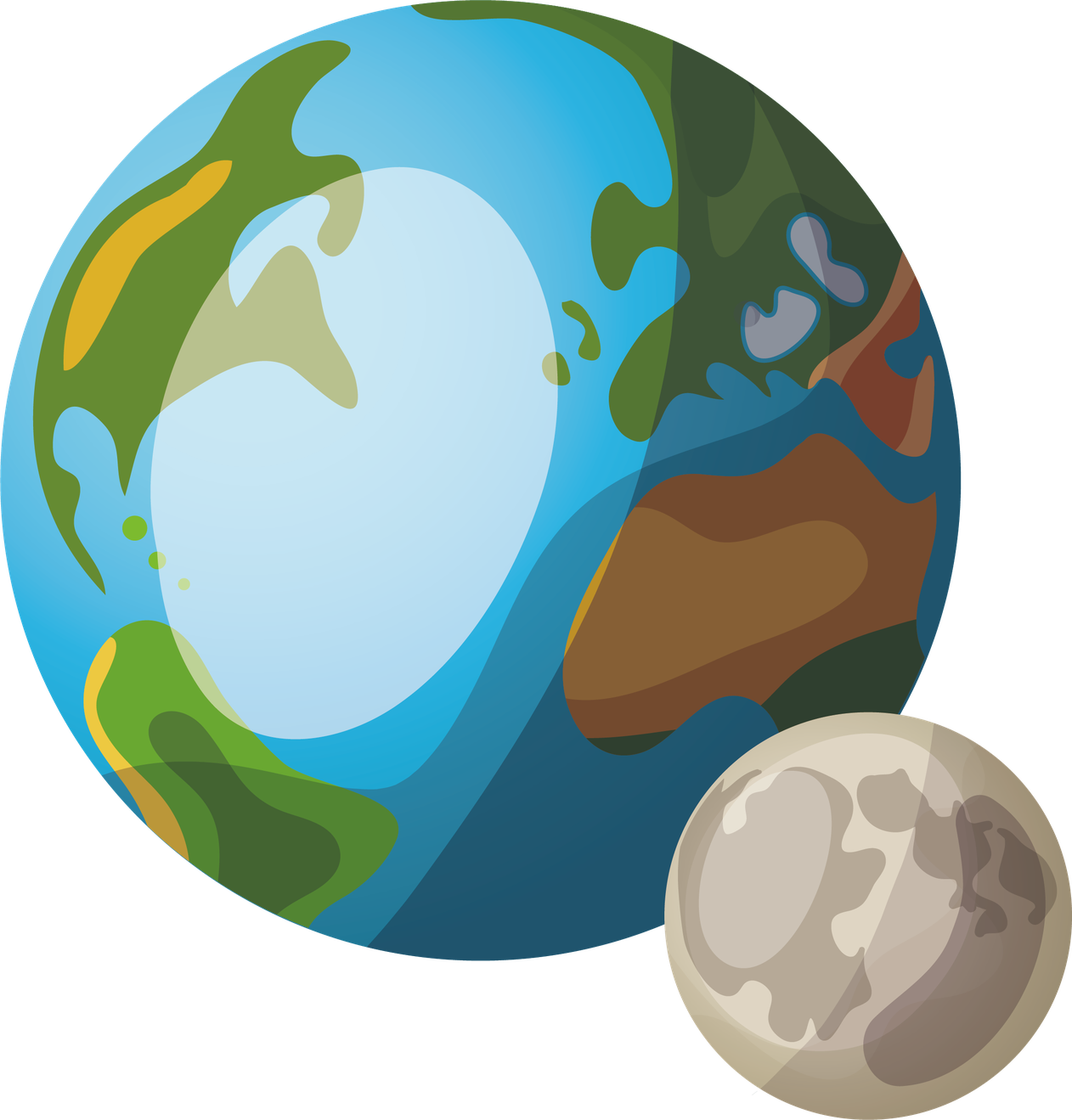 Earth Cartoon Png Photo (lavender, olive, teal, black, silver)