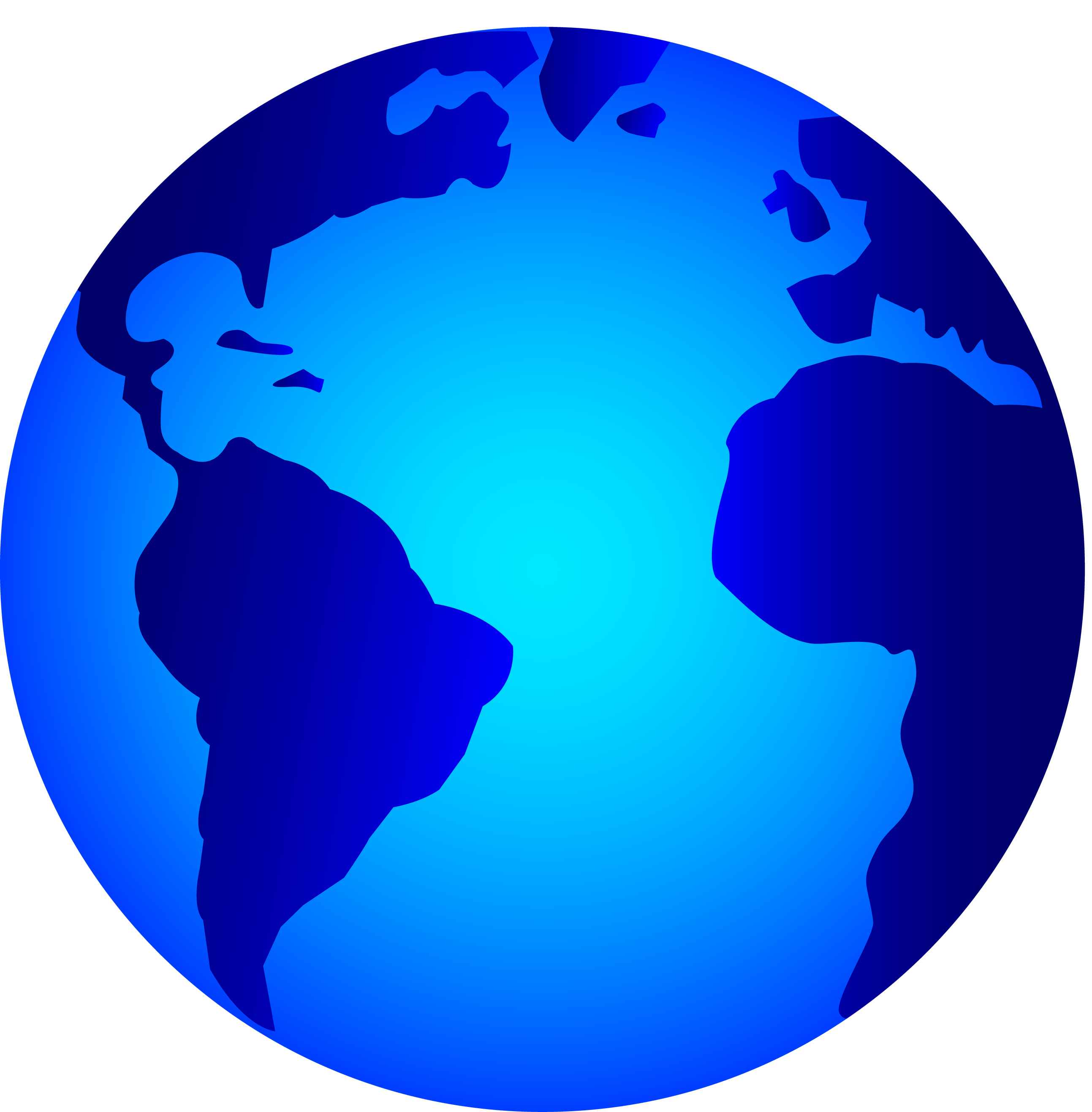 Earth Cartoon Png Transparent (navy, black)